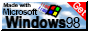 Made With Microsoft Windows 98! banner